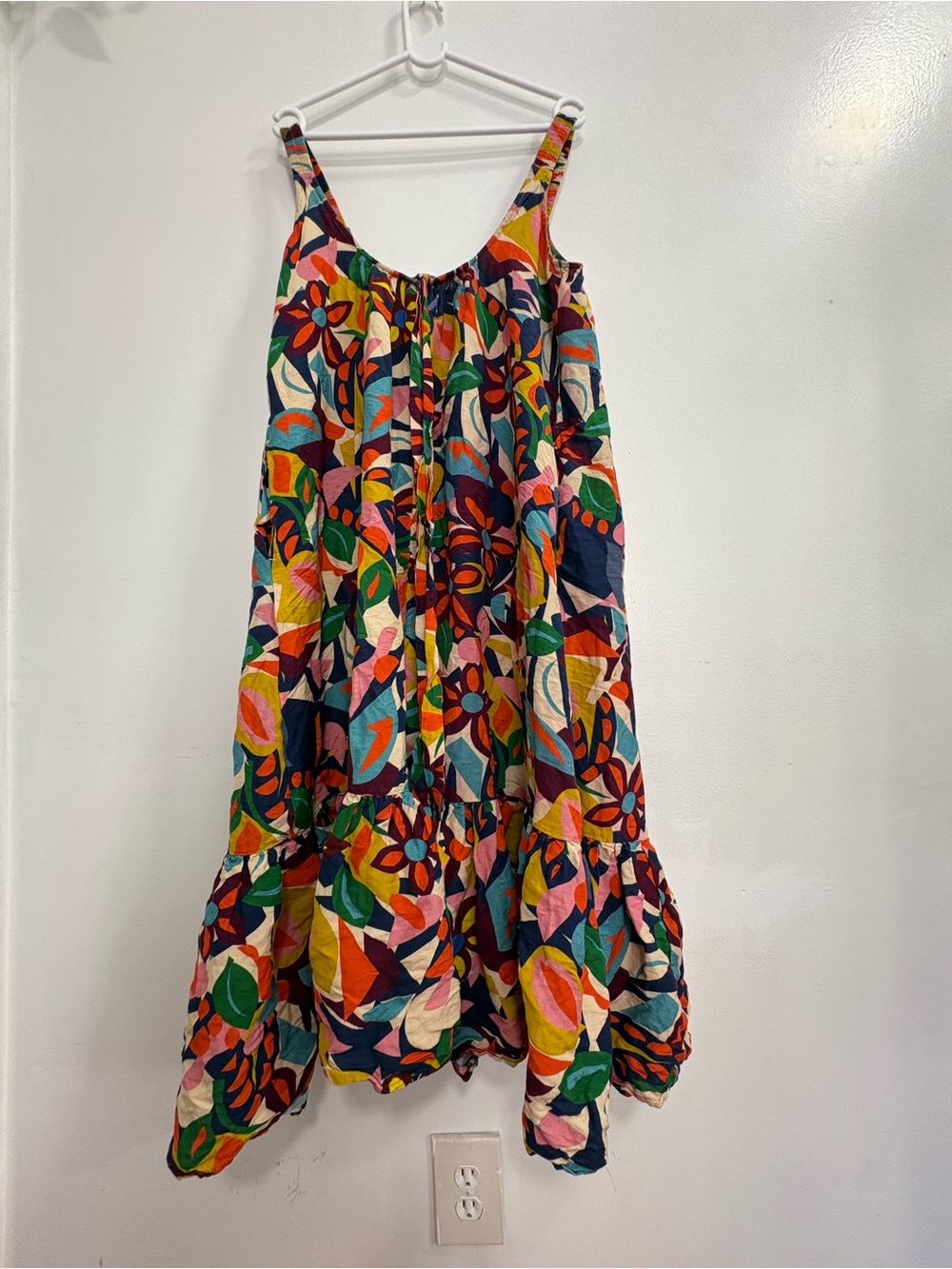 Velvet by Graham & Spencer Multicolor Floral Tiered Sundress